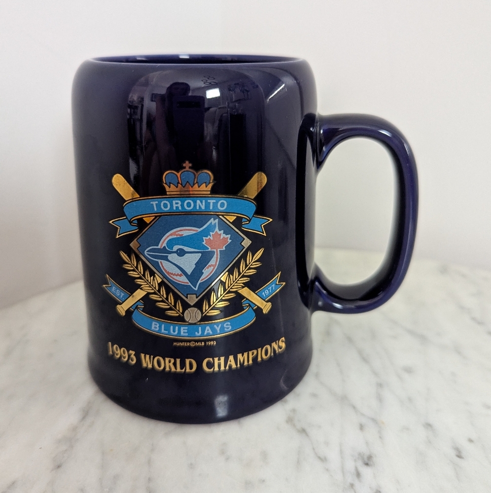 Toronto Blue Jays 1993 World Champions Mug - Blue